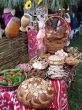Traditional Ukrainian festive dinner meals