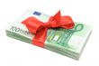 Euro Banknotes with Ribbon