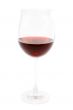 Isolated Glass of Wine