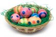 Basket with Easter Eggs