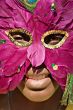 masked african girl