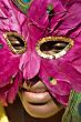 masked african girl
