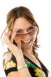 sexy young woman in sun glasses