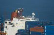 Containership with containers