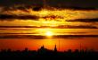 silhouettes of the city