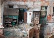 broken buildings