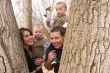 Family in nature