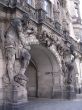Dresden, statues of old city