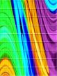 rainbow waveform lattice background portrait