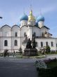 Russia, Kazan, church and monument