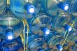 water bottles background