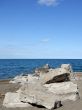 Large Rocks on the Beach