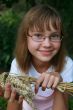 Girl with wheat