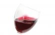 Glass of red wine