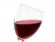 Glass of red wine