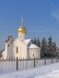 Church in the winter