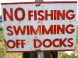 No Swimming or Fishing Off Docks