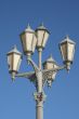 Old-fashioned street lamp