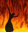 Silhouette of the ballerina