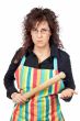 Angered housewife