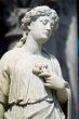 Cemetery statue