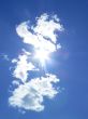 blue sky and sun rays 2