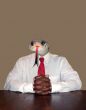 businessman - dishonest
