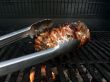 grilled - marinated pork loin on the grill
