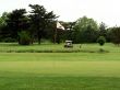 white flag on putting green
