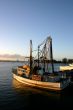 Fishing Boat At Dock.