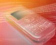 Mobile phone orange