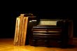 Old books with radio
