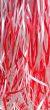 Festive Red and White Streamers