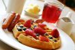 Breakfast Series - Waffles and Strawberries