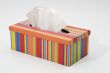 Colorful tissue box