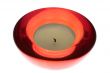 Single red candlestick