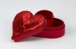 Open Heart Shaped Box