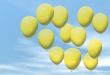 Yellow balloons