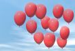 red balloons