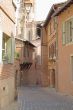 An old street in the city of Albi, France