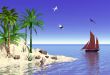 Tropical island