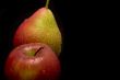 Apple and pear black