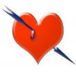 Arrow through the heart