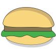 Cartoon Beefburger