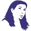 Woman silhouette