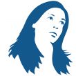 Woman silhouette