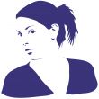 Woman silhouette