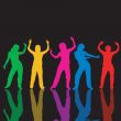 Dancing people