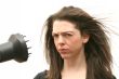 Blowing hairdryer
