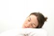 Sleeping business woman